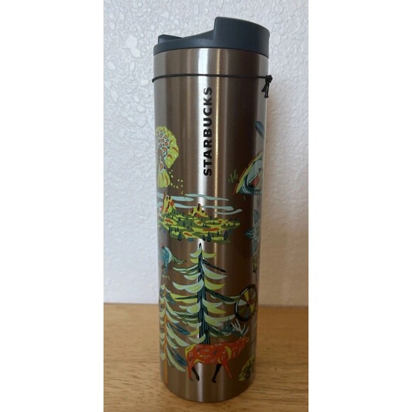 Starbucks Tumbler Stainless Steel Discovery Series COLORADO, 16oz, New - Picture 4 of 4